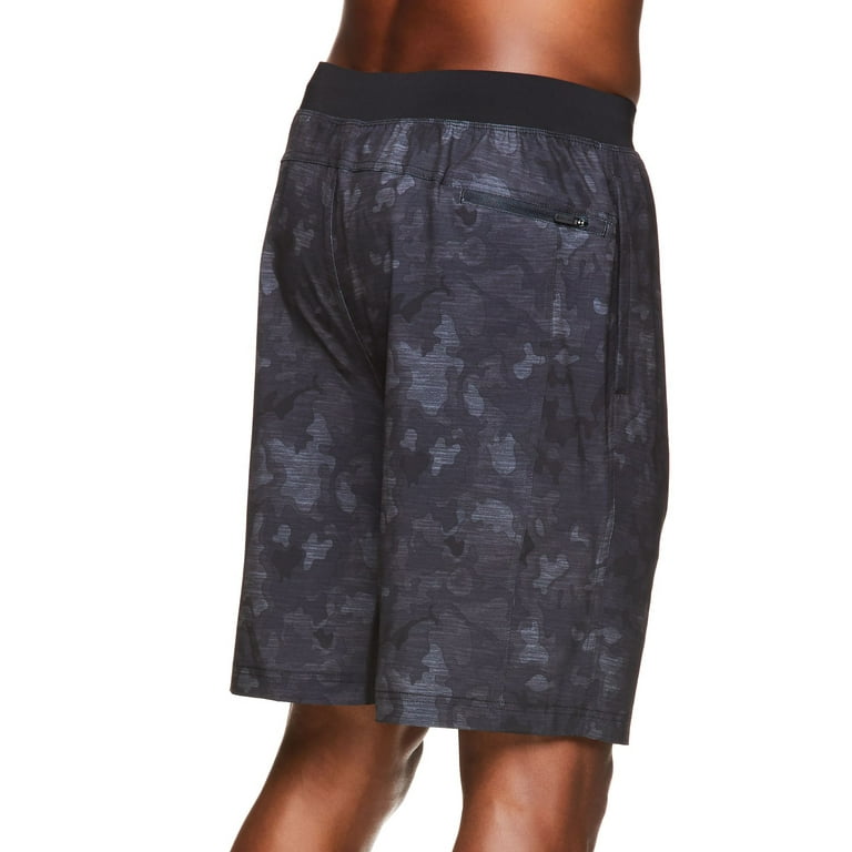 Gaiam Men's Karma Warrior Watermark Camo Yoga Workout Short