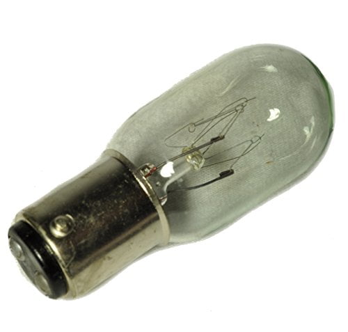 Singer Sewing Machine 15 Watt Bayonet Base Light Bulb 