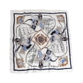 thumbnail image 2 of Xingzhi Bandanas pour Femmes Foulards pour la Tête Foulard Mode Carré Vacances Fête Accessoires Photo Bandeau Réutilisable Foulard de Cou pour Femme Bleu Foncé, 2 of 6