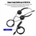 thumbnail image 1 of Call Center USB Headset Light Weight Noise Microphone Headset with Microphone Cancelling USB Telephone Headset USB Call Center Headset with Microphone, 1 of 1
