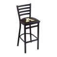 thumbnail image 7 of L004 Miami (FL) 30" Stationary Bar Stool with Black Wrinkle Finish, 7 of 7