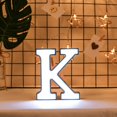 thumbnail image 1 of SDNall Creative LED Letter Lights Night Light Plastic English Letters Light Lamp Decor, 1 of 9