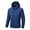 Blue, variant on Jackets for Men Waterproof Zipper Pockets Detachable Hood Lining Outdoor Rain Jacket,Sizes M-5XL