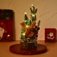 thumbnail image 2 of Kearding Mini árbol de Navidad Artificial, de árbol de Navidad, decoración de árbol brillante, decoración de , adorno de Navidad, Type2 NO2, 2 of 6