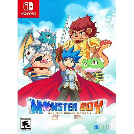 Restored Monster Boy and the Cursed Kingdom (Nintendo Switch, 2018) Fighting Game (Refurbished)
