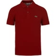 thumbnail image 3 of Lacoste Men's PH4012 Cotton Short Sleeve Logo Casual Polo Shirt Black S, 3 of 5