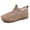Khaki, variant on Women's -Lined -on Casual Shoes â Comfortable Plush Lining, Soft Upper, Lightweight Sole, Easy on and Off Design, Warm in Cool Weather, Suitable for Daily Casual wear