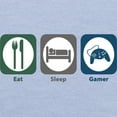 thumbnail image 3 of CafePress - Eat Sleep Gamer Toddler T Shirt - Cute Toddler T-Shirt, 100% Cotton, 3 of 4