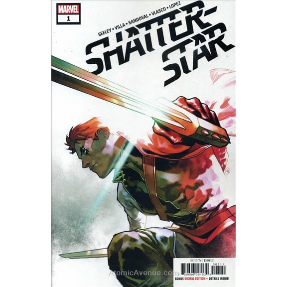 Shatterstar #1 VF ; Marvel Comic Book