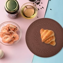 Vacemry Under $5 Silicone Hot Pad with Heat Resistance, Circular Trivet for Kitchen Dining Table, Protection Mat for Hot Cookware Surfaces, Heat Resistant Placemat