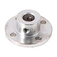 thumbnail image 2 of funtasica Flange Coupling Connector Rigid Professional Durable Motors Guide Shaft Axis Bearing Replacement Flange Shaft Coupling Metal , Inner diameter 8mm, 2 of 8