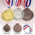 thumbnail image 3 of Uxcell 2.6 Inch Bronze Award Medals 3rd Prize  Style with Neck Ribbon 3 Pieces, 3 of 6