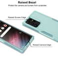 thumbnail image 4 of For Samsung Galaxy S23 Ultra Phone Case, Ebizware Dual Layer Shockproof Case [Military Grade Drop Tested] Heavy Duty Full Body Protective Cover for Galaxy S23 Ultra - Mint Green, 4 of 8
