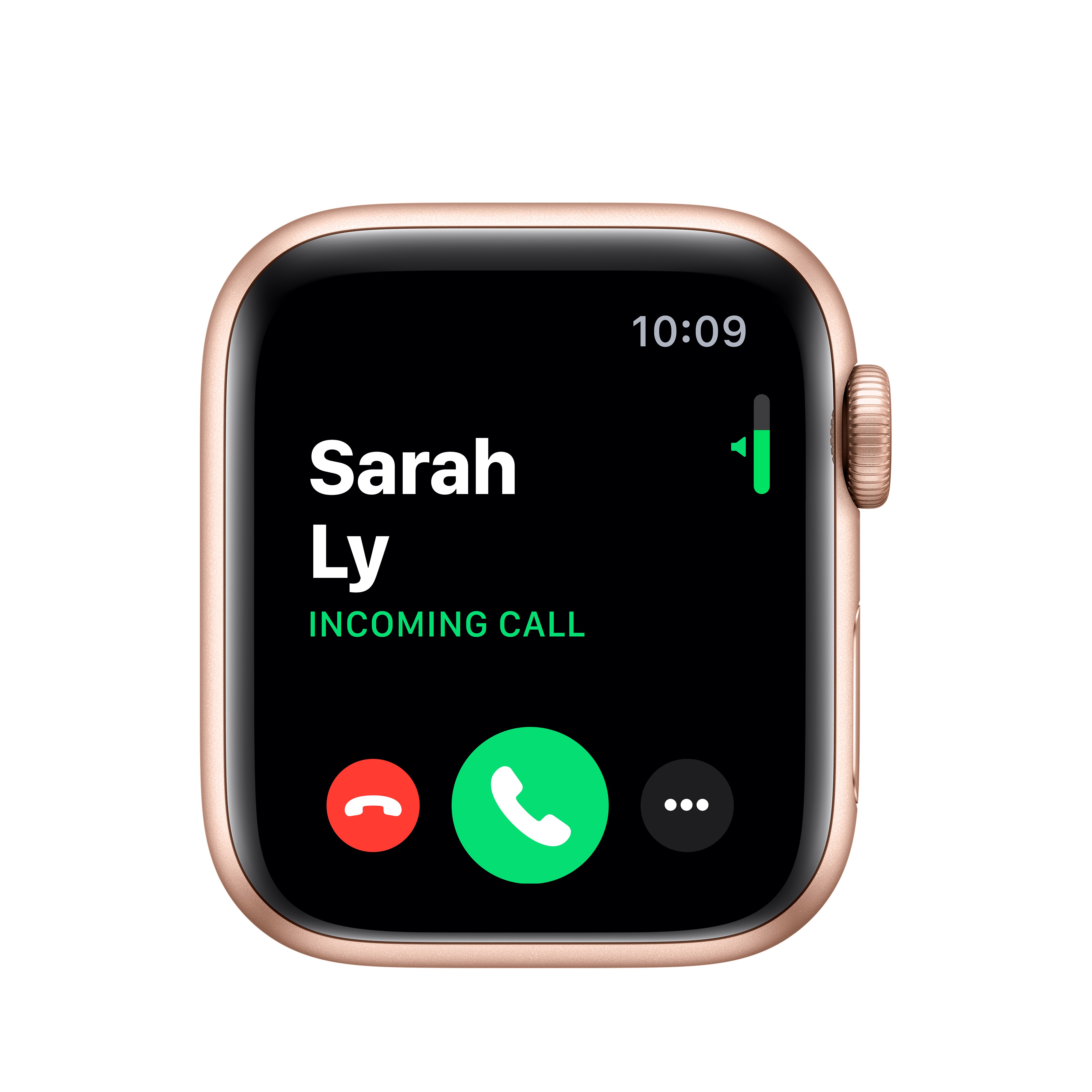 Apple Watch Series 5 GPS, 40mm Gold Aluminum Case with Pink Sand Sport Band - S/M & M/L - image 3 of 6
