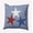 Nautical Navy, variant on Simply Daisy 16" x 16" USA Colors Indoor/Outdoor Throw Pillow, Nautical Navy (1 count)