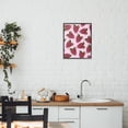 thumbnail image 3 of Stupell Industries Art Deco Glimmer Strawberry Pattern Black Framed Giclee Art, 11 x 14, by LISH Creative, 3 of 8