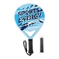 thumbnail image 3 of DYNWAVECA Padel Racket Paddle Tennis Racquet Comfortable Grip with Grip Tape Padel Racquet for Summer Backyard Player Sports Activities Blue, 3 of 9