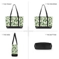 thumbnail image 6 of FORMRS Laptop Tote Bag for Women with 15.6" Computer Compartments Handbag, Green Floral, 6 of 7