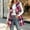Pink, variant on Gamivast Women's Plaid Vest Open Front Sleeveless Jackets Casual Lapel Cardigan Coats Fall Winter Warm Outerwear Blue XXL