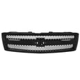 thumbnail image 2 of Kojem Front Bumper Grille for 2007-2013 Chevrolet Chevy Silverado Black Grill Fits 2008 2009 2010 2011 2012 Pickup Truck 1500 GM1200578 25810706, 2 of 13