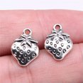 thumbnail image 3 of HOOUN 100 Pcs Tibetan Silver Strawberry Charms Pendant 15X11MM DIY Making C15162, 3 of 3