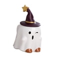 thumbnail image 3 of Taza de café de Halloween, taza de café de cerámica fantasma con asa, taza de té creativa linda Elfo parpadeante, 3 of 9