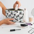 thumbnail image 6 of Picia Hawaii Palms Printed Leather Travel Toiletry Bag,Cosmetic Organizer, Makeup Travel Bag, Durable Travel Pouch, Compact Toiletry Bag, Travel Accessories, 6 of 6
