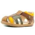 thumbnail image 3 of Huarache Cerrado Para Niño Ajustable Karsten Moda Casual Confort Café, 3 of 6
