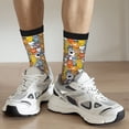 thumbnail image 6 of Yiaed cute paw Print Great elasticity Crew Socks Sports socks for Men and Women, 6 of 6