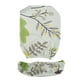 thumbnail image 2 of Office Lifting Sillón Giratorio Funda Antideslizante Estiramiento Extraíble Silla de La Computadora de cubierta con Florales Hojas Blancas 1, 2 of 5