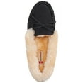 thumbnail image 6 of Alpine Swiss Leah Women’s Moccasin Slippers | Faux Fur Lined Slip-On House Shoes | Cozy Warm Comfortable Indoor Outdoor | Stylish Durable, 6 of 8