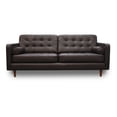 thumbnail image 4 of Sala de Piel Genuina Sofá y Love Seat ConfortoPiel  Noruega Chocolate, 4 of 5