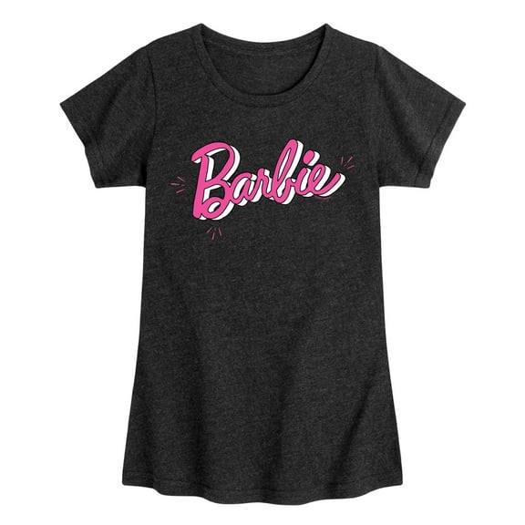 Barbie - Sketch Original - Toddler And Youth Girls Raglan Graphic T-Shirt