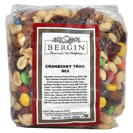Bergin Fruit and Nut Company Cranberry Trail Mix, 16 oz (454 g)