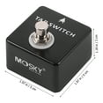 thumbnail image 3 of Milisten Tempo Switch Pedal Portable Guitar Foot Switch Lock Free Effects Tap Pedal, 3 of 5