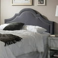 thumbnail image 3 of Baxton Studio Rita Modern and Contemporary Dark Grey Fabric Upholstered Queen Size Headboard, 3 of 4