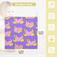 thumbnail image 2 of SKYSONIC 3 PCS Flaming Hearts Baby Muslin Washcloths, Cute Face Towel Burp Cloths Ultra Soft Absorbent Cotton Bath Wipes Towels for Newborn Boys Girls, 2 of 7