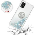 thumbnail image 5 of Compatible with Samsung Galaxy A71 5G Case Glitter Liquid Clear Bling Moving Floating Sparkle with Ring Holder Kickstand TPU Girly Women Cute Phone Case for Samsung Galaxy A71 5G Sliver YBZ, 5 of 6