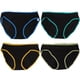 thumbnail image 1 of 4 Uds ropa interior femenina cómoda bragas adorables para mujer ropa interior encantadora de algodón puro, 1 of 6