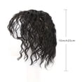 Womens Curly Fluffy Hair Topper for Top of Head Seamless Clip In Top ...