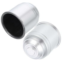 FRCOLOR 2 Pcs Accessories for Trailer Rv Hitch Ball Protector Silver