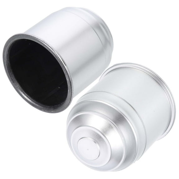 FRCOLOR  2 Pcs Accessories for Trailer Rv Hitch Ball Protector Silver