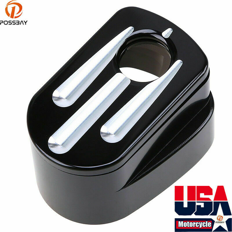 New Cut Ignition Switch Cover Alumium for Harley Touring Road Electra