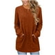 thumbnail image 2 of Ropa para chicas adolescentes,Blusa para mujer, talla L, corte clásico, mezcla de viscosa, ideal para el hogar o la oficina, sopatenor, 2 of 8