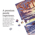 thumbnail image 4 of Lantern Press 1000 Piece Jigsaw Puzzle, Suttons Bay, Michigan, Sunset on Beach, 4 of 5