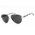 thumbnail image 1 of Bebe BB7252 040 Women's Silver Full Rim Aviator Frame Sunglasses, 1 of 2