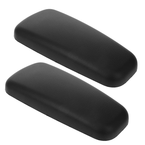 GOOHOCHY Black Automotive Center Console cushion for Car Use Polyurethane Comfort Support Pad 2 pcs