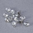 thumbnail image 4 of 20Pcs 25mm Diamond Crystal Upholstery Nails Tacks Sofa Headboard Sew Buttons Wall Decor, 4 of 4