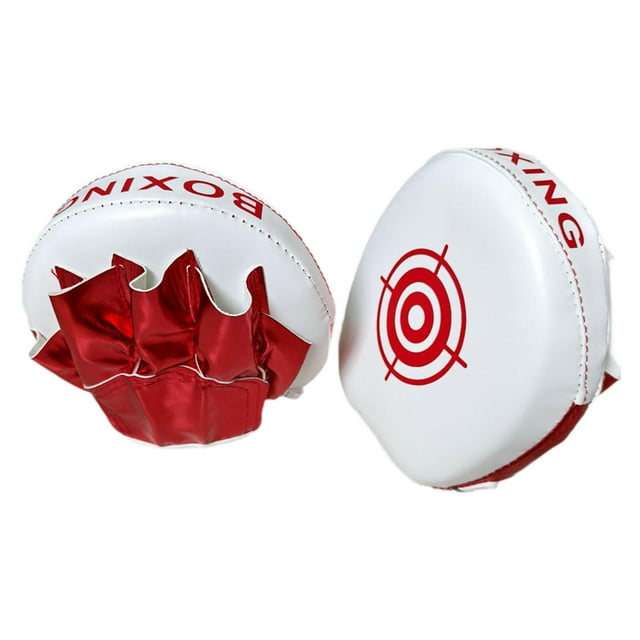 Lipstore Curved Focus Punching Mitts Accessories for Women Men Versatile Hand Targets Red
