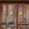 thumbnail image 4 of Poignée de Porte en Métal Poignée de Portail Poignée de Tirage Tête de Lion Poignée de Tirage Tête de Lion Heurtoir de Porte, 4 of 4
